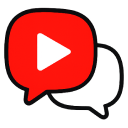 Chat with YouTube Logo